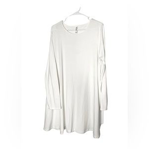 SOLD Womens boutique shirt dress long sleeve 1X